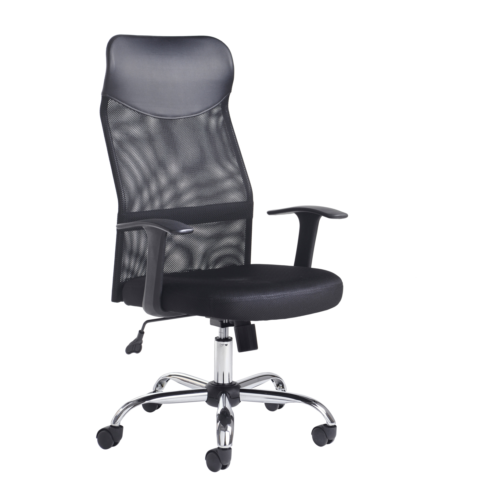 Aurora+high+back+mesh+operators+chair+-+black