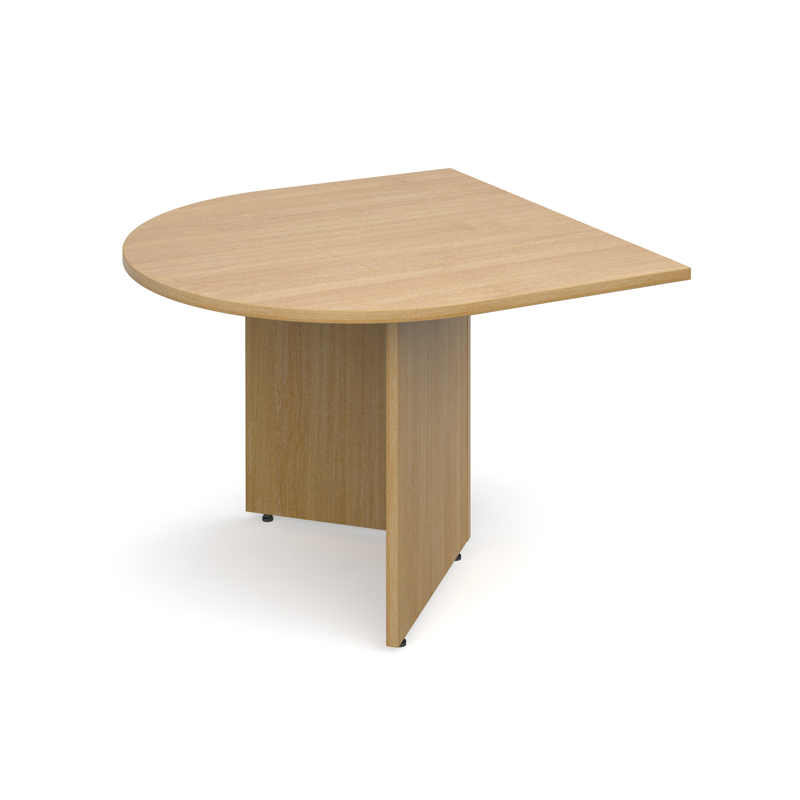 Arrow+head+leg+radial+extension+table+1000mm+x+1000mm+-+oak