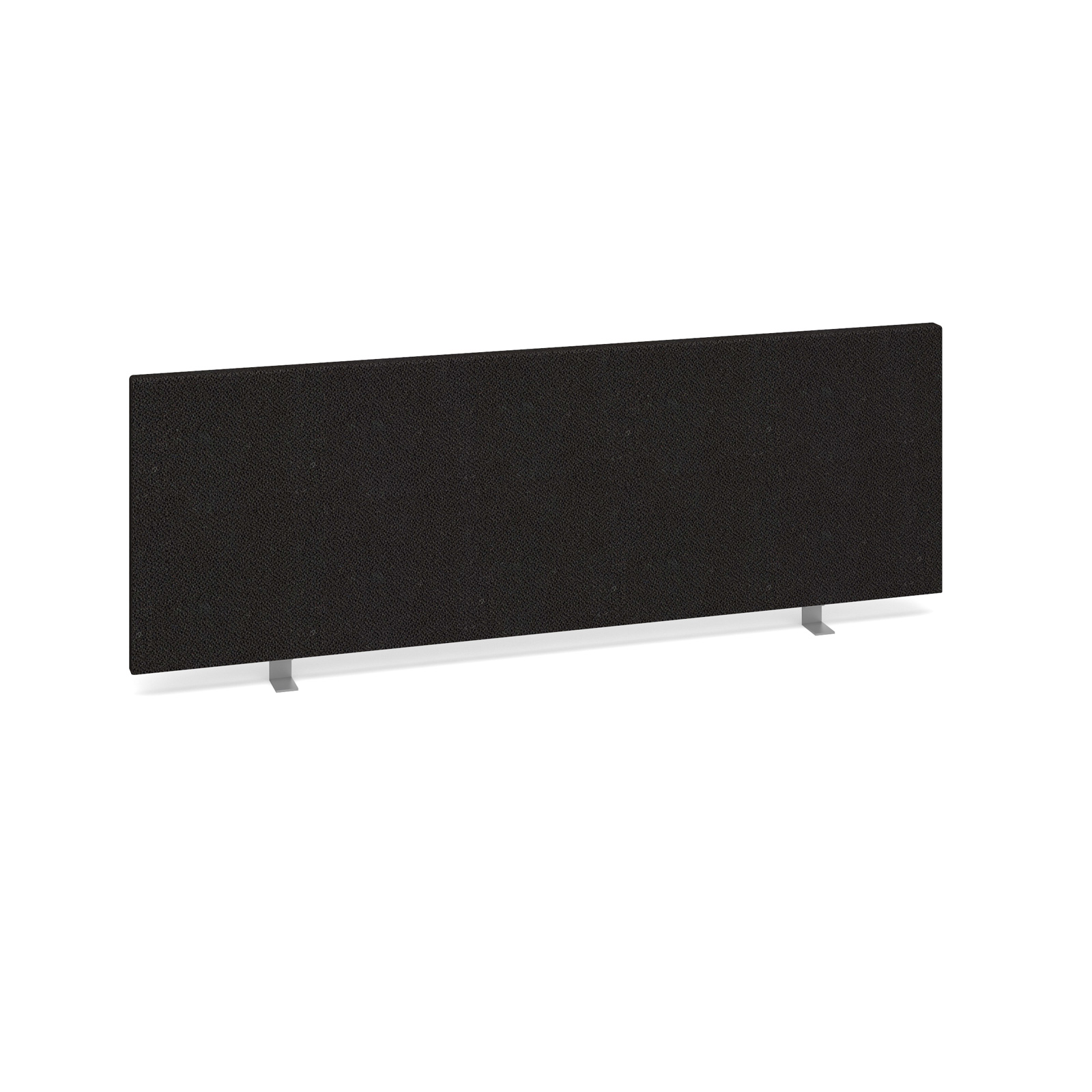 Straight+desktop+fabric+screen+1200mm+x+400mm+-+black