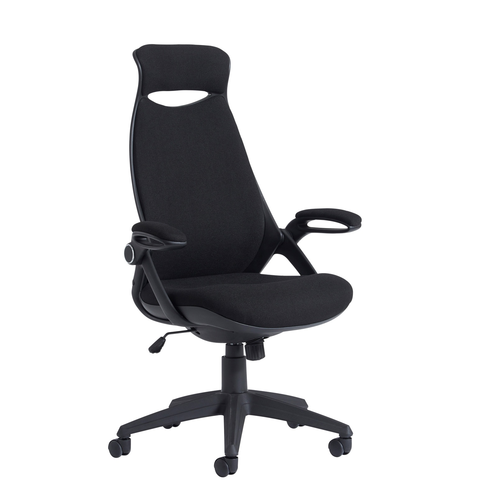 Tuscan+high+back+fabric+managers+chair+with+head+support+-+black