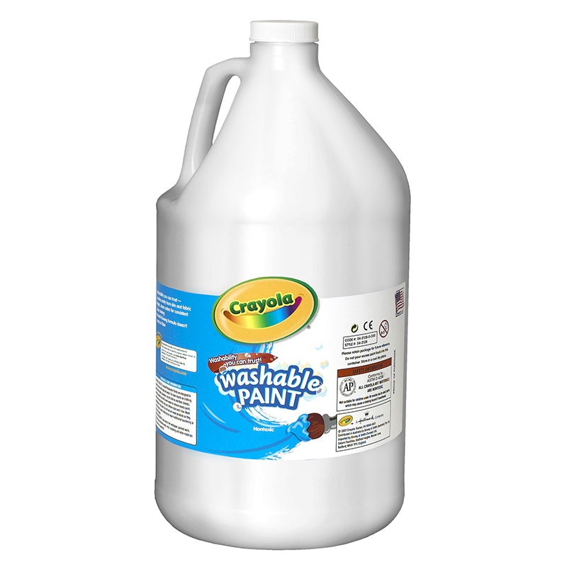 Washable+Paint+Gallon+White+