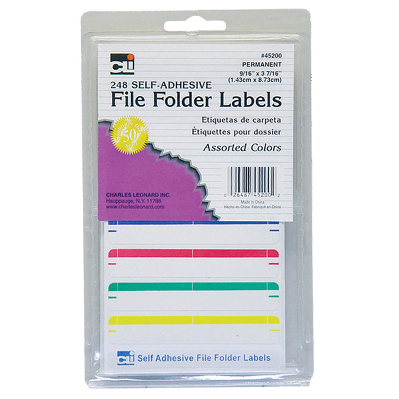 File+Folder+Labels%2C+Self-Adhesive%2C+0.56+x+3.43+Inches%2C+Assorted%2C+248-Count