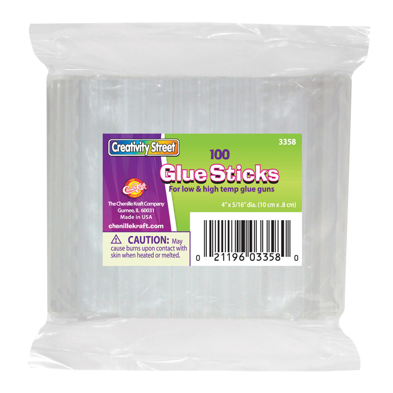 Hot+Glue+Sticks+Classroom+Pack%2C+Clear%2C+4%22+x+0.27%22%2C+100+Pieces+Per+Pack%2C+2+Packs
