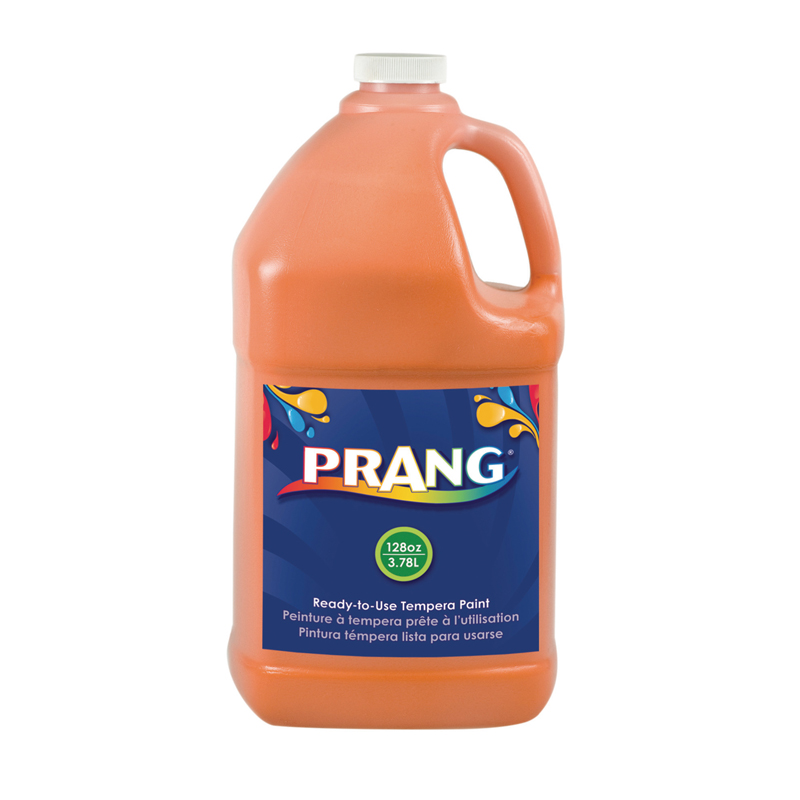 Ready-to-Use+Tempera+Paint%2C+Orange%2C+1+Gal