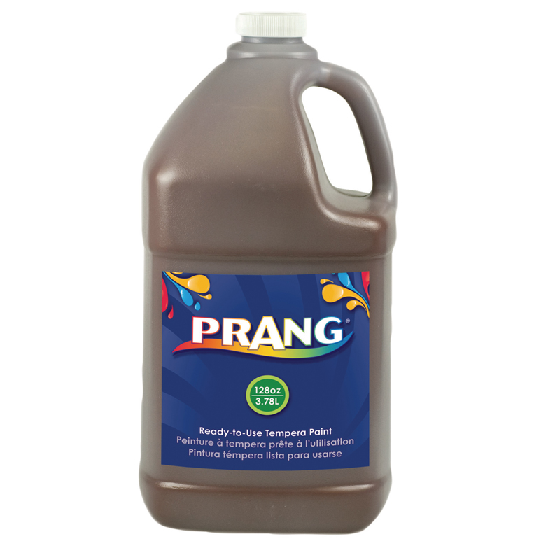 Ready-to-Use+Tempera+Paint%2C+Brown%2C+1+Gal