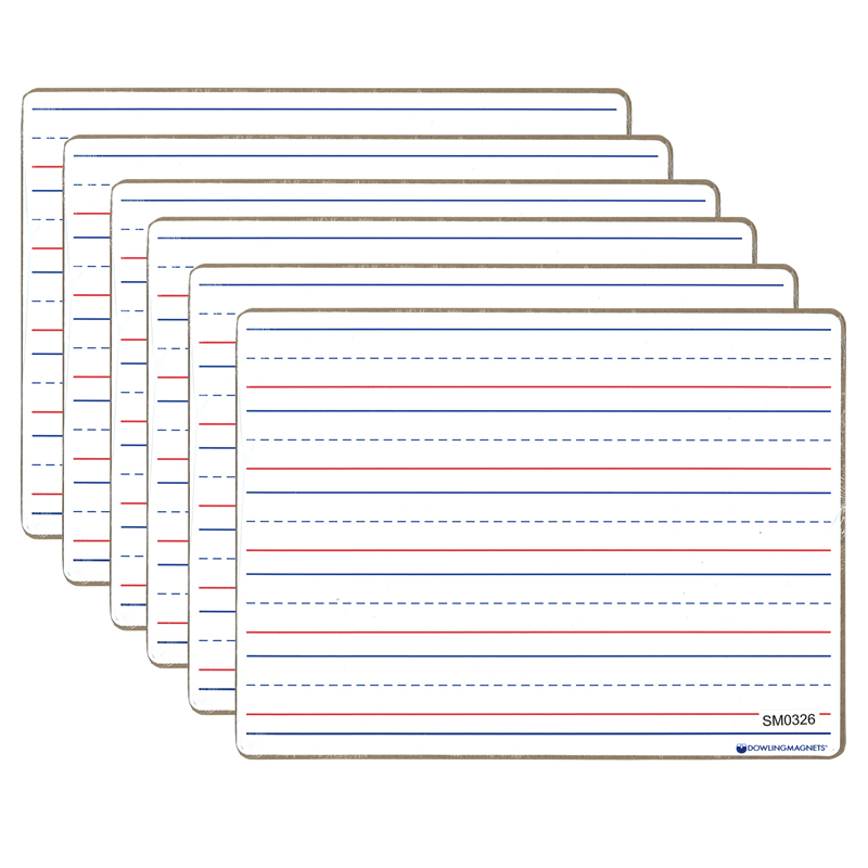 %286+Ea%29+Magnetic+Dry-Erase+Lined+%26+Blank+Board