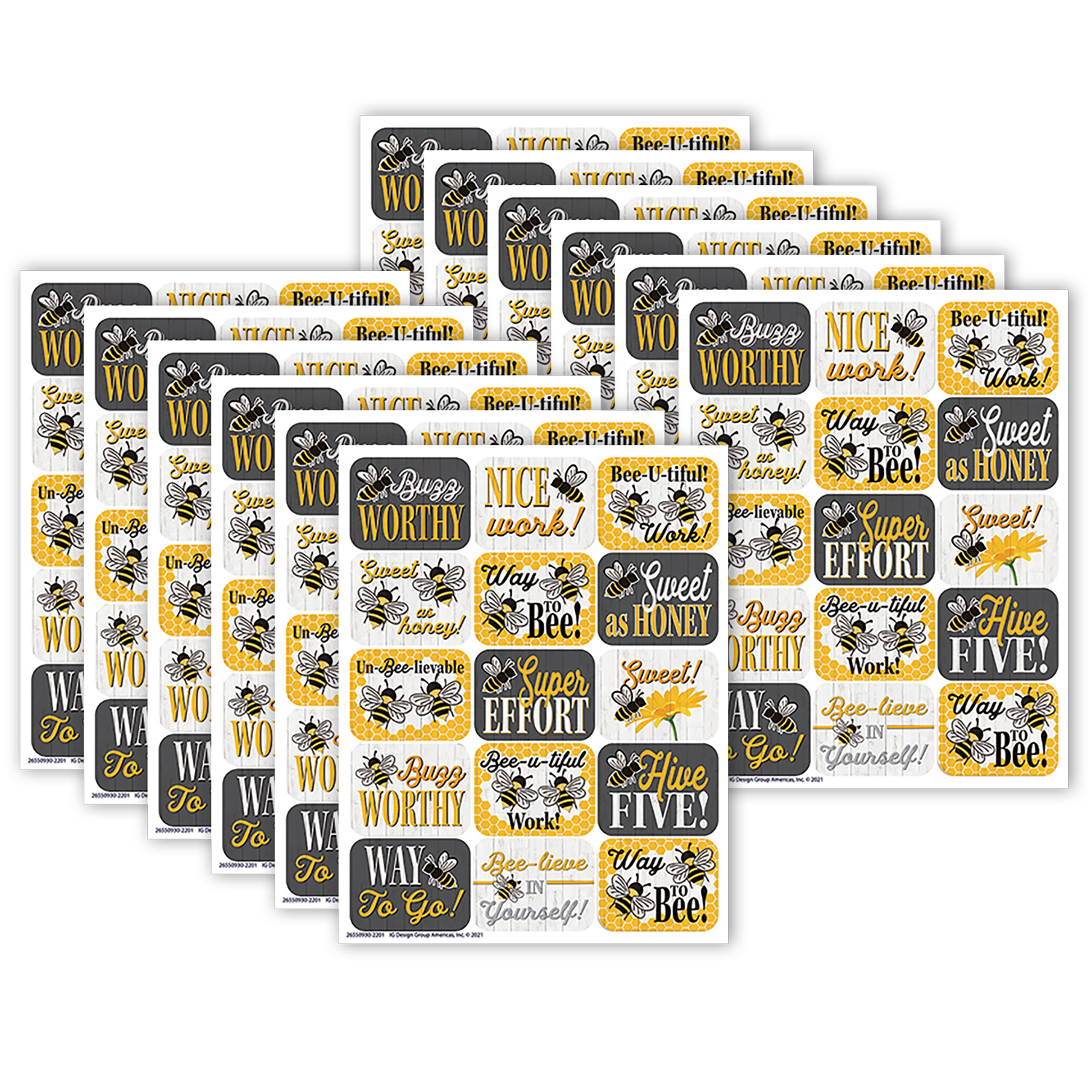The+Hive+Success+Stickers%2C+120+Per+Pack%2C+12+Packs