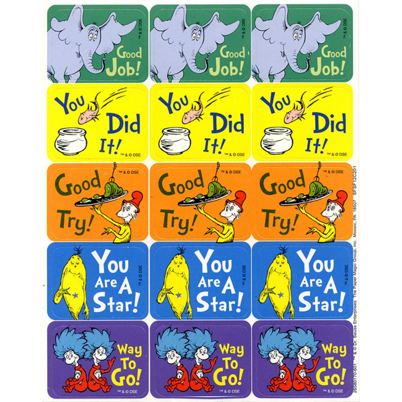 Dr.+Seuss%E2%84%A2+Success+Stickers%2C+Pack+of+120