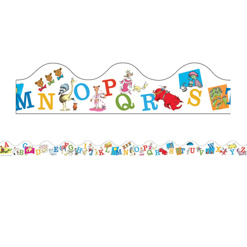 Dr.+Seuss%E2%84%A2+ABC+Deco+Trim%C2%AE%2C+37+Feet