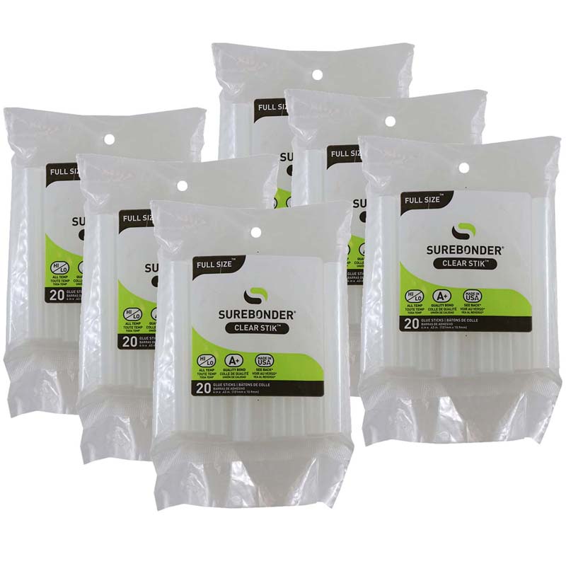 %286+Pk%29+Full+Clear+Hot+Glue+Stick+20+Pk+Size+4+Dual+Temperature