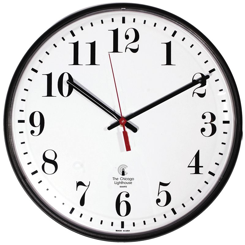 12.75%26quot%3B+Black+Slimline+Commercial%2FResidential+Quartz+Movement+Wall+Clock