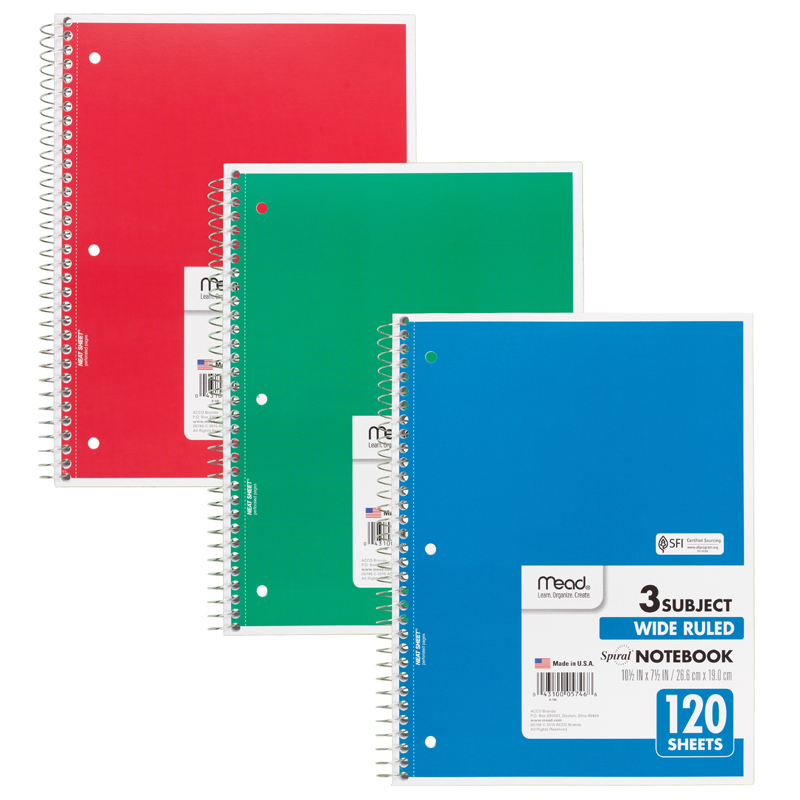 Spiral+3+Subject+Notebook
