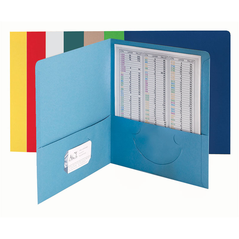 Two-Pocket+Heavyweight+Folder%2C+Up+to+100+Sheets%2C+Letter+Size%2C+Assorted+Colors%2C+Pack+of+25