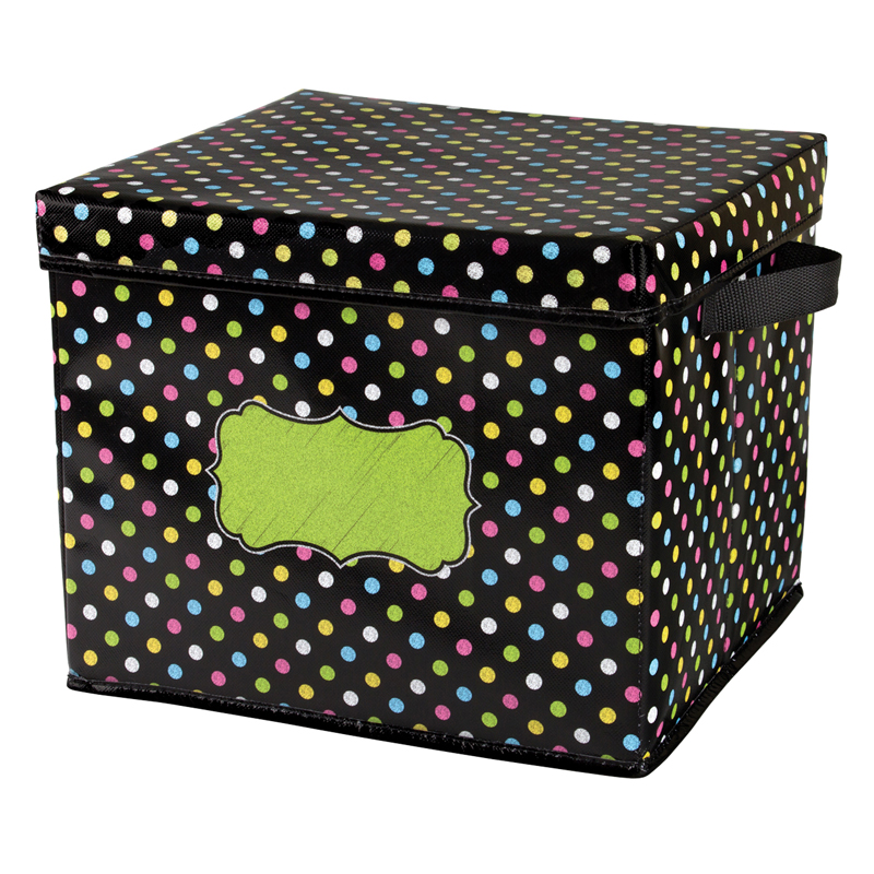Chalkboard+Brights+Storage+Bins+Box+12X12.5X10.5