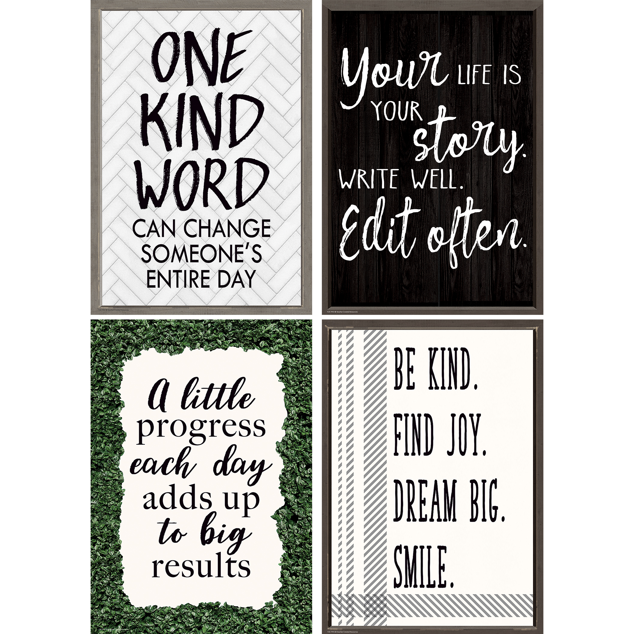 Teacher+Created+Resources%26reg%3B+Modern+Farmhouse+Poster+Pack%2C+4+Posters