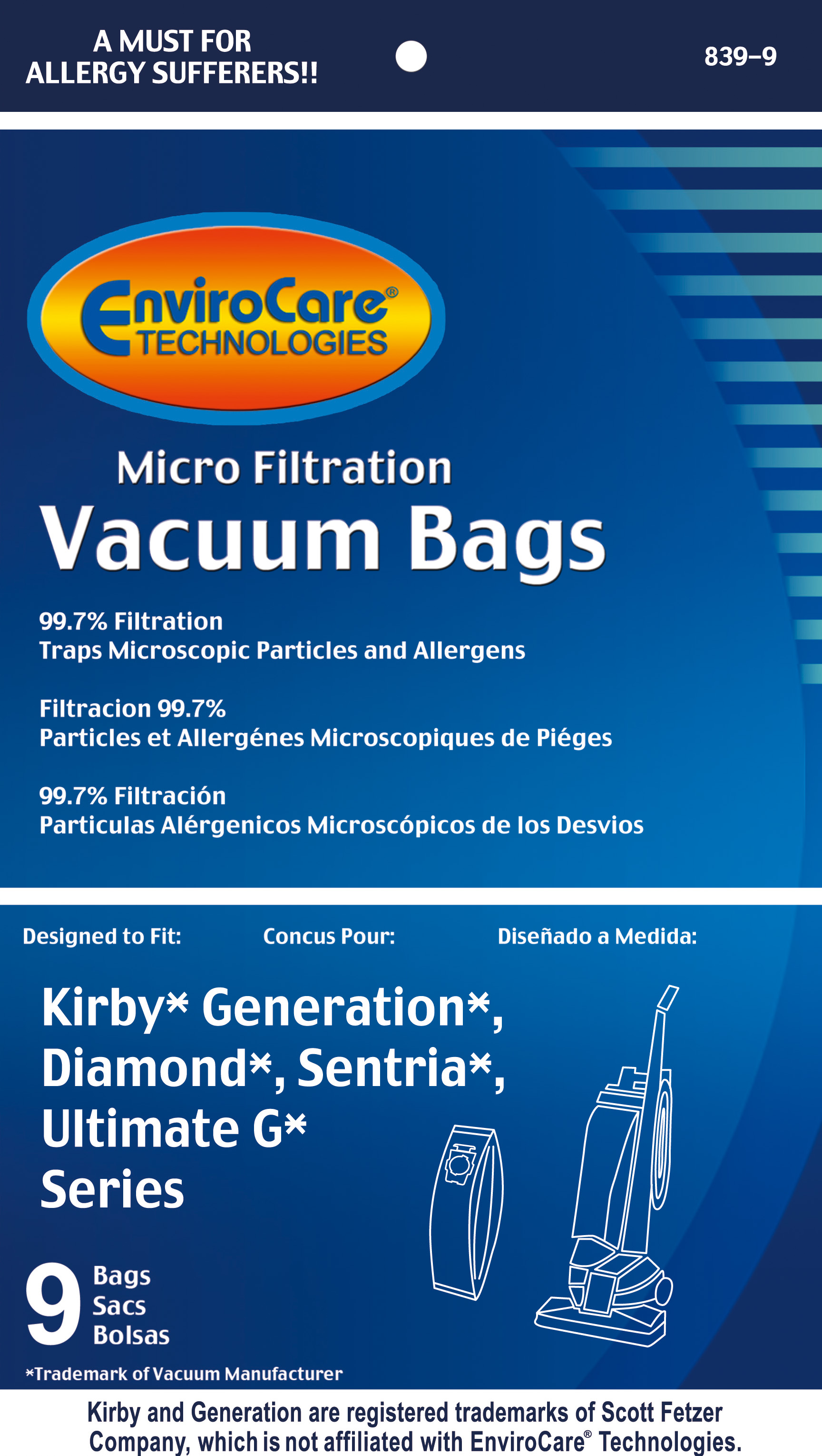 Envirocare+Microfiltration+Paper+Bags%2C+Made+to+Fit+Kirby+Generation%2C+Diamond%2C+Sentria+and+Ultimate+G+Series+-+9+Pack+839-9%2C+OEM+1973899+formerly+K-839-9