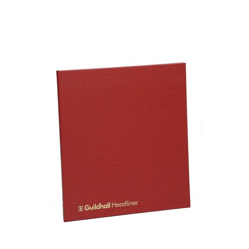 Guildhall+Headliner+Account+Book+48+Series+80+Pages+6+Debit+%26+12+Credit