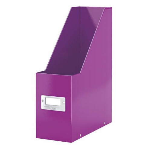 Leitz+WOW+Click+%26+Store+Magazine+File+Purple