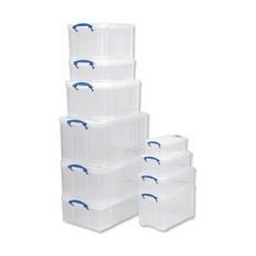 Really+Useful+Storage+Box+Plastic+Lightweight+Robust+Stackable+24+Litre+290x465x270mm+Clear