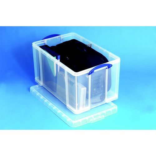 Really+Useful+Storage+Box+Plastic+Lightweight+Robust+Stackable+84+Litre+444x710x380mm+Clear