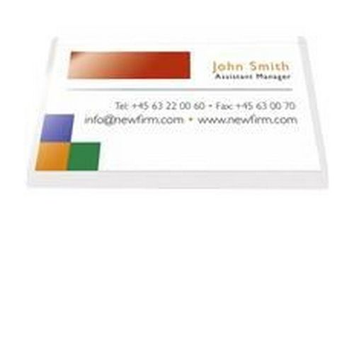 Pelltech+SelfAdhesive+Business+Card+Pocket+60x95mm+Pack+of+100