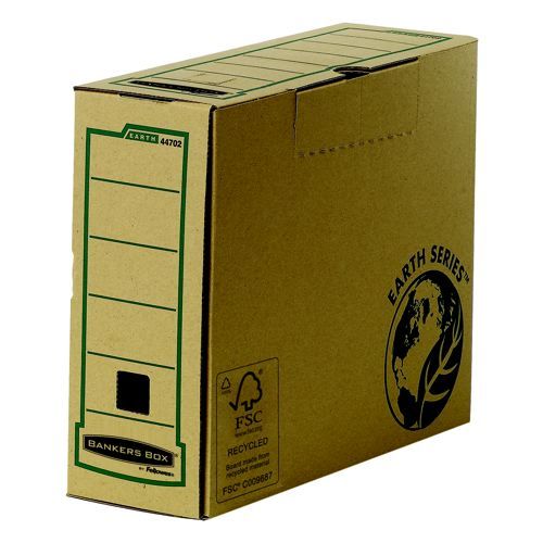 Fellowes+RKive+Box+Earth+Series+A4+Transfer+Files+100mm