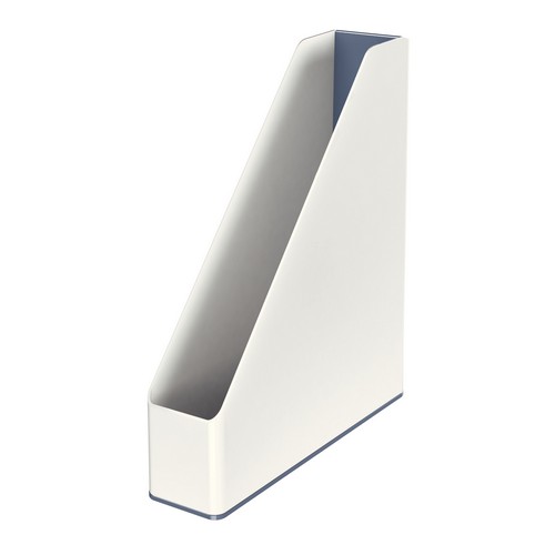 Leitz+WOW+Magazine+File+Dual+Colour+White