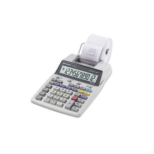 Sharp+Calculator+Print+SHEL1750V