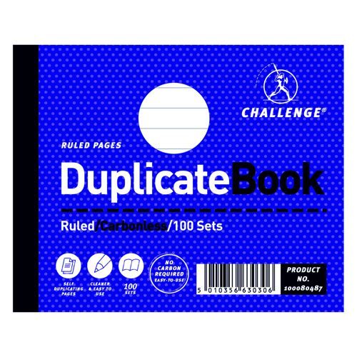 Challenge+Duplicate+Ruled+Book+105x130mm
