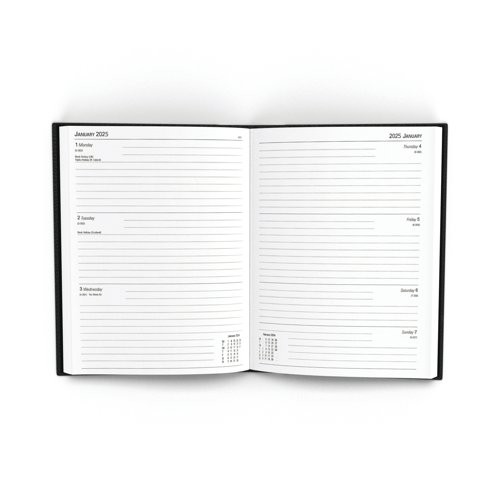 Desk+Diary+Wtv+A5+Black+2025
