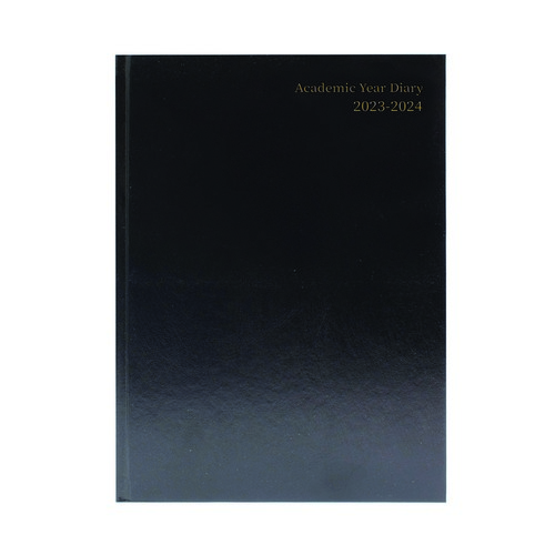 Academic+Diary+A5+Wtv+Black+202324
