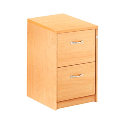 Dams+2+Drawer+Wooden+Filing+Cabinet+With+Chrome+Handles+Oak