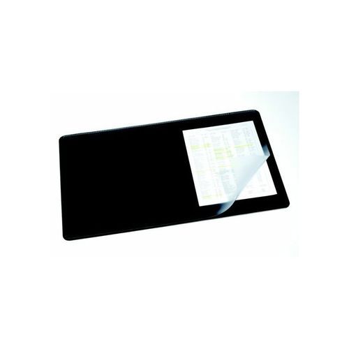 Durable+Black+Desk+Mat+With+Transparent+Overlay+400x530mm+7202%2F01