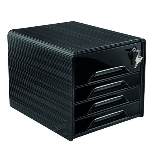 Smoove+Secure+4+Drawer+Module+With+lock+Black