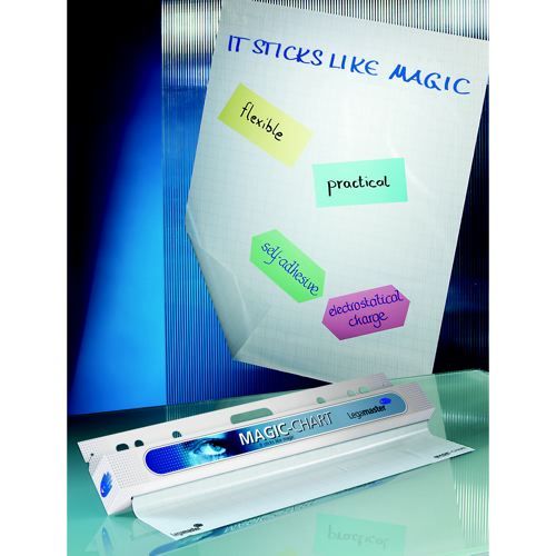 Legamaster+1590+Magic+Chart+Flipchart+Film+Polypropylene+Roll+600x800mm+Gridded
