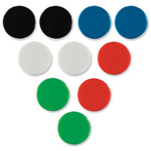 Nobo+Magnets+19mm+Assorted+Pack+10