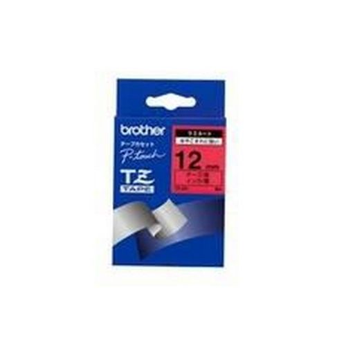 Brother+PTouch+Tape+TZ431+12mm+Black%2FRed