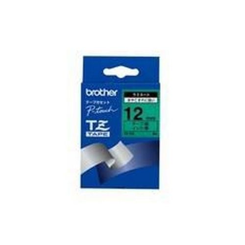 Brother+PTouch+Tape+TZ731+12mm+Black%2FGreen
