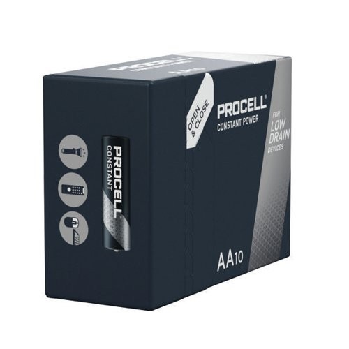 Duracell+Procell+Constant+AA+Battery+%28Pack+of+10%29+5000394149151