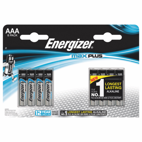 Energizer+MAX+Plus+Alkaline+AAA+Batteries+8+Pack