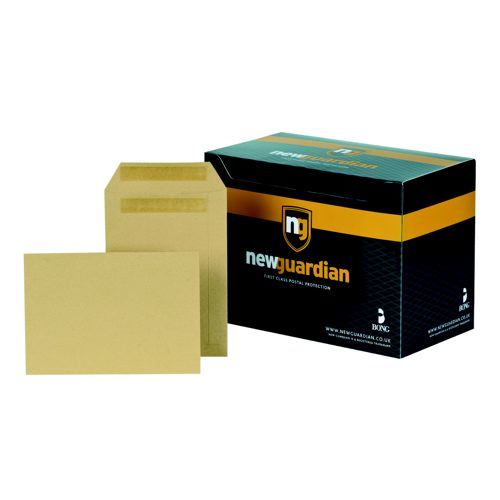 New+Guardian+Envelope+C5+Press+Seal+Pocket+229x162mm+130gsm+Manilla+Pack+250
