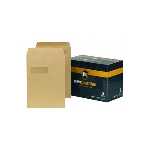 New+Guardian+Envelope+C4+Press+n+Seal+Window+Pocket+324x229mm+130gsm+Manilla+Pack+250