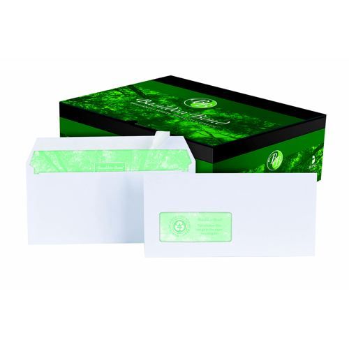 Basildon+Bond+Envelope+DL+Window+120gsm+White+Pack+500