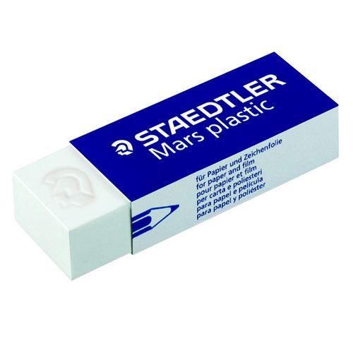 Staedtler+Mars+Plastic+Eraser+Premium+Quality+Selfcleaning+55x23x12mm