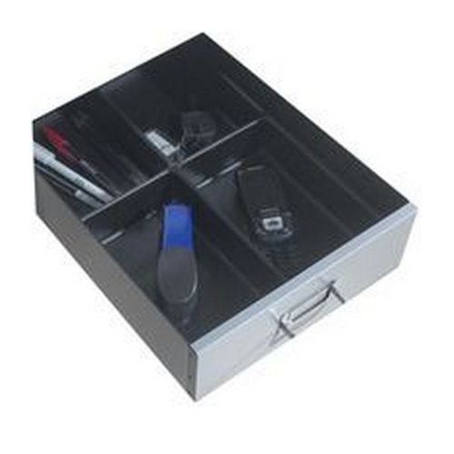 Bisley+Multi+Drawer+Insert+Tray+Plastic+4+Compartments+227P5