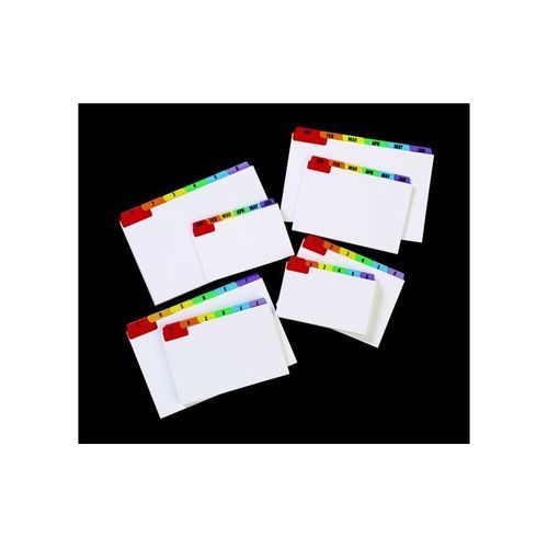 Concord+Multicoloured+Guide+Cards+AZ+127x76mm