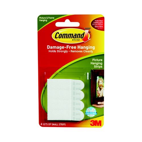 Command+Picture+Hanging+Strips+Small+Ref+17202+Pack+4