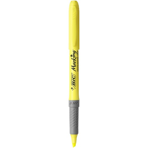 Bic+Briteliner+Grip+Highlighter+Yellow
