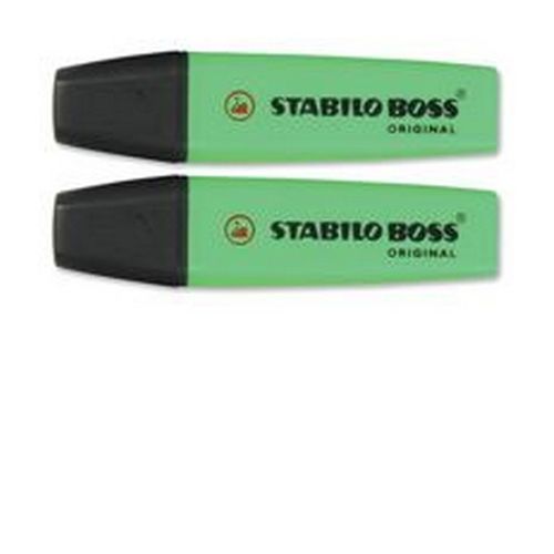 Stabilo+Boss+Highlighters+Chisel+Tip+25mm+Line+Green