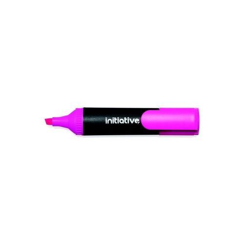 Initiative+Water+Based+Highlighters+Wedge+Shaped+Tip+Pink